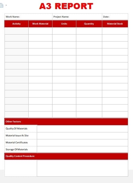 10+ A3 Report Template | Template Business Psd, Excel, Word, Pdf In A3 Report Template