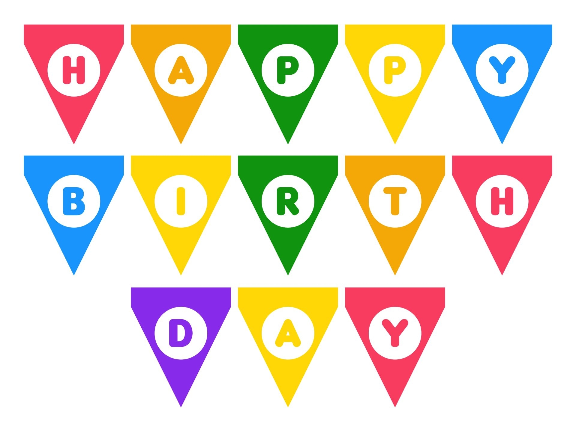 10 Best Diy Birthday Banner Printable Template - Printablee With Regard To Free Printable Party Banner Templates