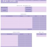10 Best Free Printable Blank Paycheck Stubs – Printablee Inside Blank Pay Stubs Template