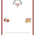 10 Best Free Printable Christmas Place Cards Template – Printablee With Christmas Card List Template