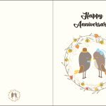 10 Best Free Printable Romantic Anniversary Cards – Printablee Pertaining To Anniversary Certificate Template Free