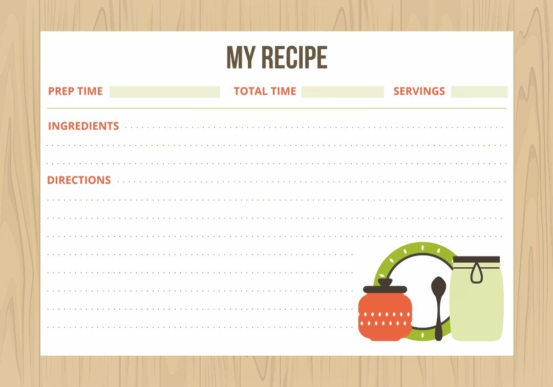 10 Best Free Printable Vintage Recipe Cards 4X6 – Printablee Inside Fillable Recipe Card Template