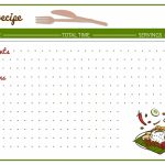10 Best Free Printable Vintage Recipe Cards 4X6 - Printablee with Fillable Recipe Card Template