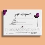 10+ Best Photography Gift Certificate Examples & Templates [Download Throughout Custom Gift Certificate Template
