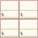 10 Best Printable Christmas Place Cards – Printablee With Regard To Christmas Table Place Cards Template