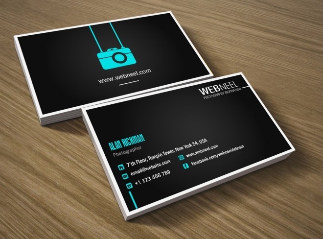 10 Business Card Design Templates For Photographers – Download Ai Psd With Regard To Free Business Card Templates For Photographers