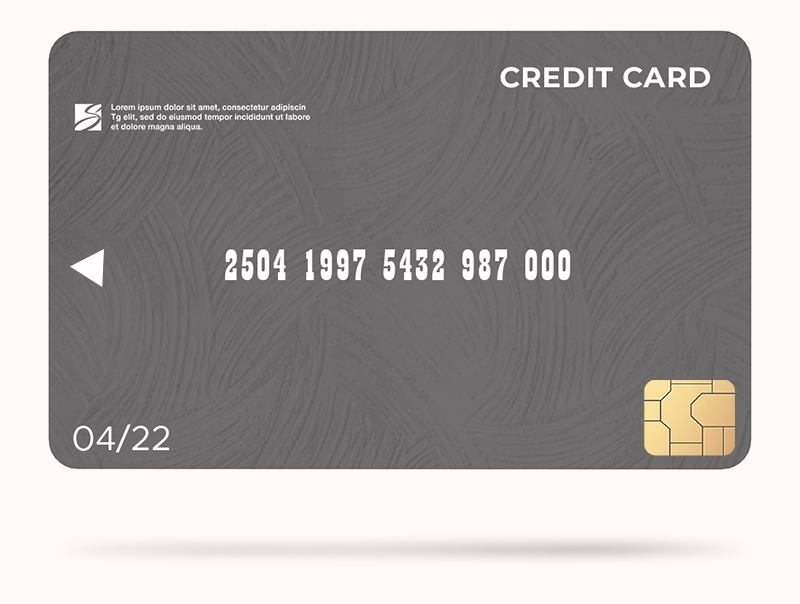 10+ Credit Card Example Psd Design | Template Business Psd, Excel, Word Regarding Credit Card Size Template For Word