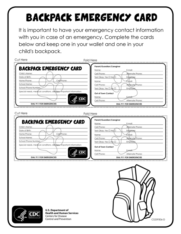10+ Emergency Id Card Examples & Templates – Illustrator, Ms Word Intended For In Case Of Emergency Card Template