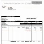 10 Excel Pay Stub Template - Excel Templates for Blank Pay Stubs Template
