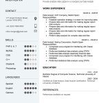 10 Free Cv Templates In Word Document Within How To Create A Cv Template In Word
