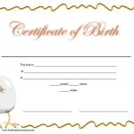 10 Free Printable Birth Certificate Templates (Word & Pdf) ~ Best With Regard To Birth Certificate Templates For Word