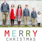 10 Free Templates For Christmas Photo Cards Within Holiday Card Templates For Photographers