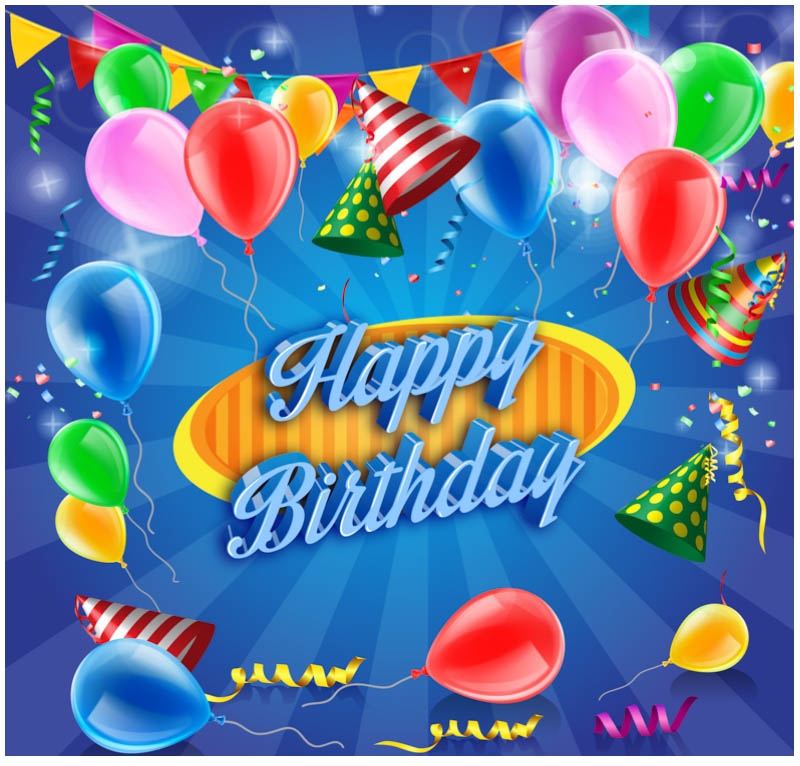 10+ Free Vector Psd Birthday Celebration Greeting Cards For Printing Inside Photoshop Birthday Card Template Free