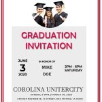 10+ Graduation Invitation Free Template In Psd | Template Business Psd Inside Free Graduation Invitation Templates For Word