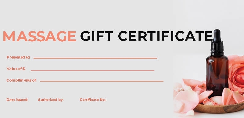 10+ Massage Gift Certificate Template Photoshop | Room Surf Pertaining To Massage Gift Certificate Template Free Printable