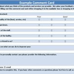 10+ Restaurant Customer Comment Card Templates | Free & Premium Templates In Restaurant Comment Card Template