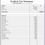 10 Restaurant Income Statement Template Excel – Excel Templates Intended For Monthly Financial Report Template