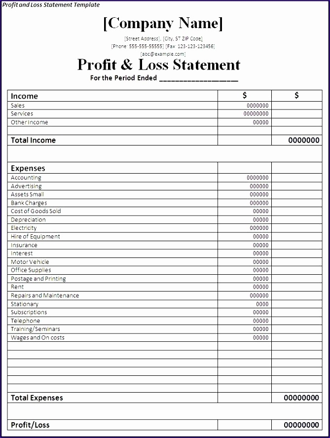 10 Restaurant Income Statement Template Excel – Excel Templates Intended For Monthly Financial Report Template