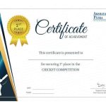 10+ Sample Achievement Certificate Templates | Free & Premium Templates With Regard To Certificate Of Accomplishment Template Free