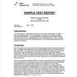 10+ Test Report Templates | Sample Templates For Weekly Test Report Template
