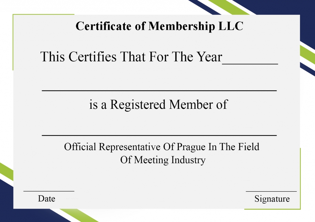11+ New Member Certificate Template – Netwise Template In New Member Certificate Template