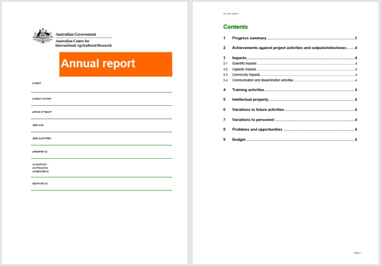12 Free Annual Business Report Templates In Ms Word Templates Pertaining To Chairman'S Annual Report Template