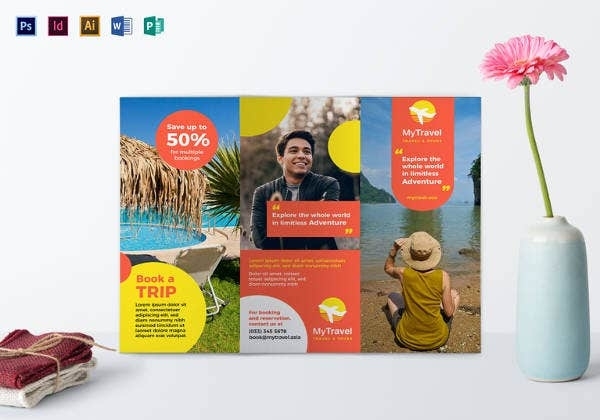 12+ Free Download Travel Brochure Templates In Microsoft Word | Free intended for Word Travel Brochure Template