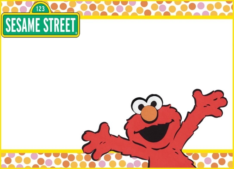 12 Printable Elmo Invitations – Children'S Favorite Birthday Theme For Elmo Birthday Card Template
