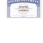 12 Real & Fake Social Security Card Templates (Free) Intended For Social Security Card Template Download