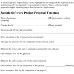 12 Sample Software Project Proposal Templates [Pdf & Word] – Word Excel With Software Project Proposal Template Word