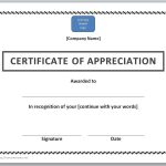 13 Free Certificate Templates For Word | Microsoft And Open Office For Certificate Of Recognition Word Template