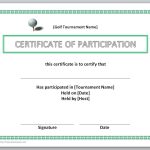 13 Free Certificate Templates For Word » Officetemplate with Participation Certificate Templates Free Download