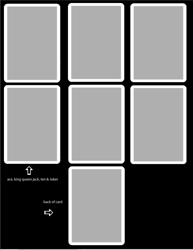 13 Playing Card Design Template Images - Printable Blank Playing Cards Pertaining To Playing Card Template Illustrator