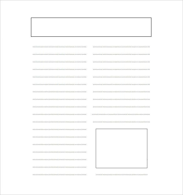 14+ Blank Newspaper Templates - Free Sample, Example, Format Download Pertaining To News Report Template