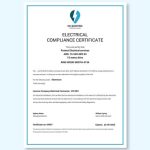 14+ Compliance Certificate Templates – Word, Psd, Pdf | Free & Premium Inside Certificate Of Compliance Template