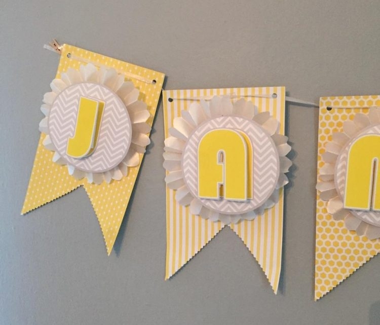 14 Cutest Diy Baby Shower Decorations To Try – Shelterness Inside Diy Baby Shower Banner Template
