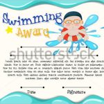 14+ Free Swimming Certificate Templates - Samples, Designs, Formats inside Free Swimming Certificate Templates