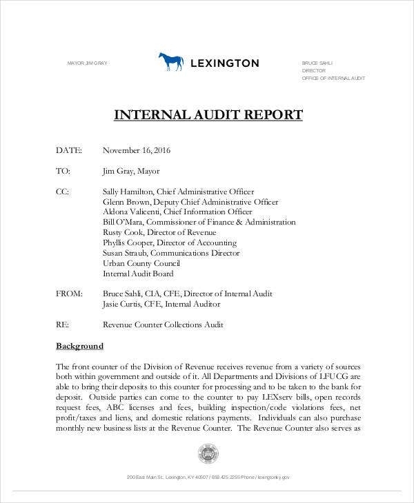 14+ Internal Audit Report Templates – Pdf, Docs, Word | Free & Premium Pertaining To Template For Audit Report