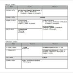 14+ Rehearsal Schedule Templates – Word, Excel, Pdf | Free & Premium Intended For Rehearsal Report Template