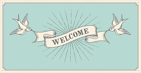 14+ Welcome Banner Templates - Free Sample, Example, Format Download Regarding Welcome Banner Template