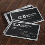 14+Free Construction Business Card Templates – Ai, Word, Photoshop With Construction Business Card Templates Download Free