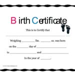 15 Birth Certificate Templates (Word & Pdf) – Free Template Downloads For Birth Certificate Templates For Word