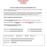15+ Credit Card Authorization Forms Template Download [Word, Pdf with Credit Card Authorization Form Template Word