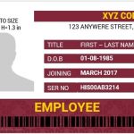 15 Employee Id Card Templates For Various Professions | Free With Regard To Employee Card Template Word
