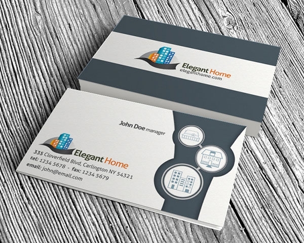 15 Outstanding Free Real Estate Business Card Templates – Show Wp Pertaining To Real Estate Business Cards Templates Free