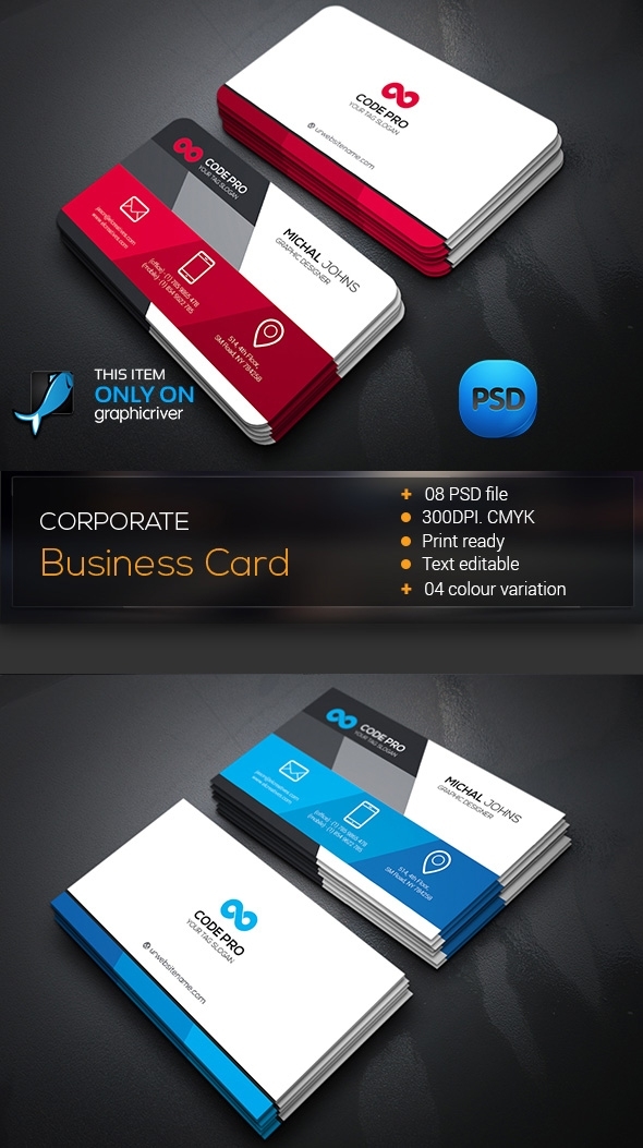 15 Premium Business Card Templates (In Photoshop, Illustrator Throughout Buisness Card Template