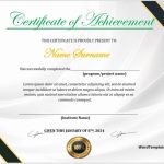 16 Free Achievement Certificate Templates - Ms Word Templates inside Word Template Certificate Of Achievement