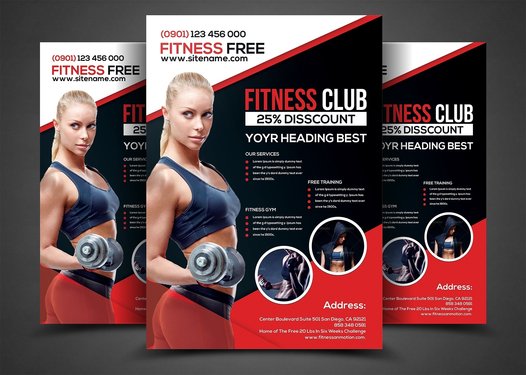 16 + Gym Flyer Designs & Examples – Psd, Ai, Word, Eps Vector | Examples Inside Membership Brochure Template