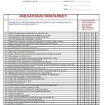 16+ Job Satisfaction Survey Templates In Google Docs | Word | Pages with Employee Satisfaction Survey Template Word