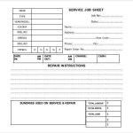 16 Report Job Card Template Pdf With Stunning Design By Job Card Inside Sample Job Cards Templates